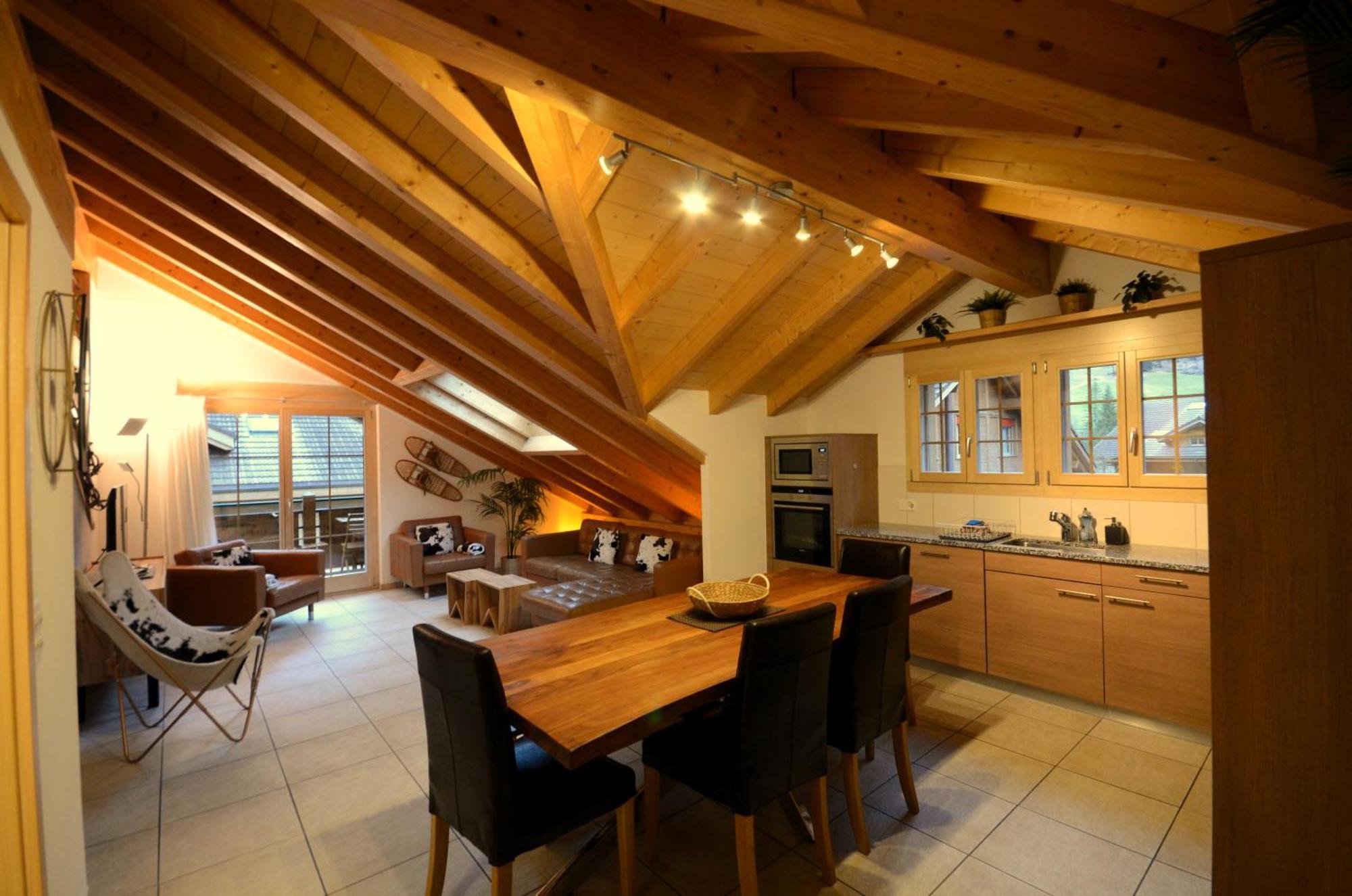 Luxury Penthouse Apartment Lauterbrunnen Zewnętrze zdjęcie