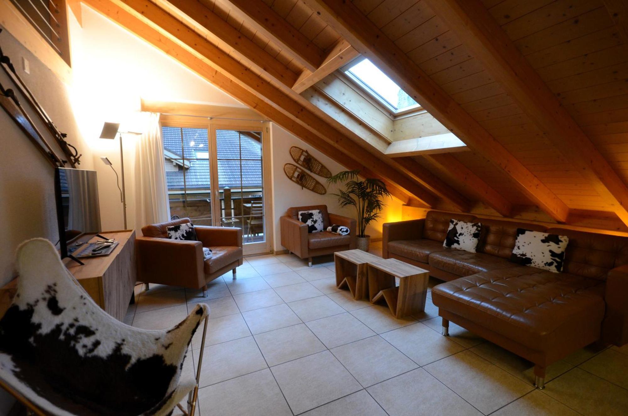 Luxury Penthouse Apartment Lauterbrunnen Zewnętrze zdjęcie